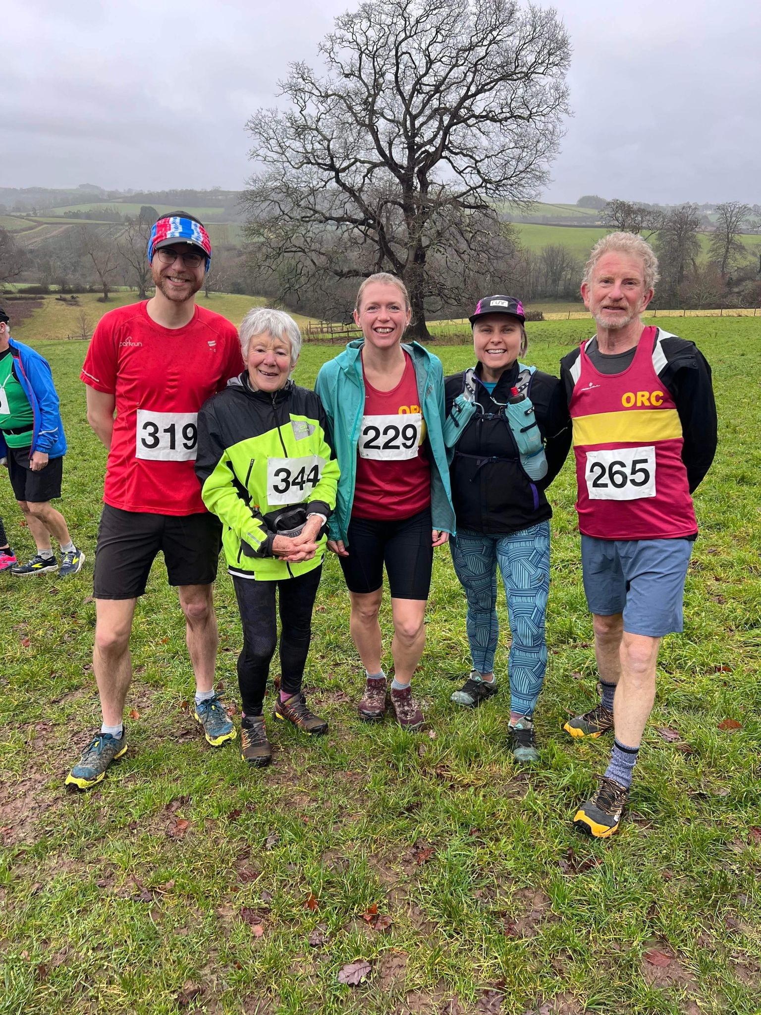 MAIN: Okehampton Running Club was well represented at the Final Countdown race. INSET: Garry Letheren at his Parkrun in New South Wales.