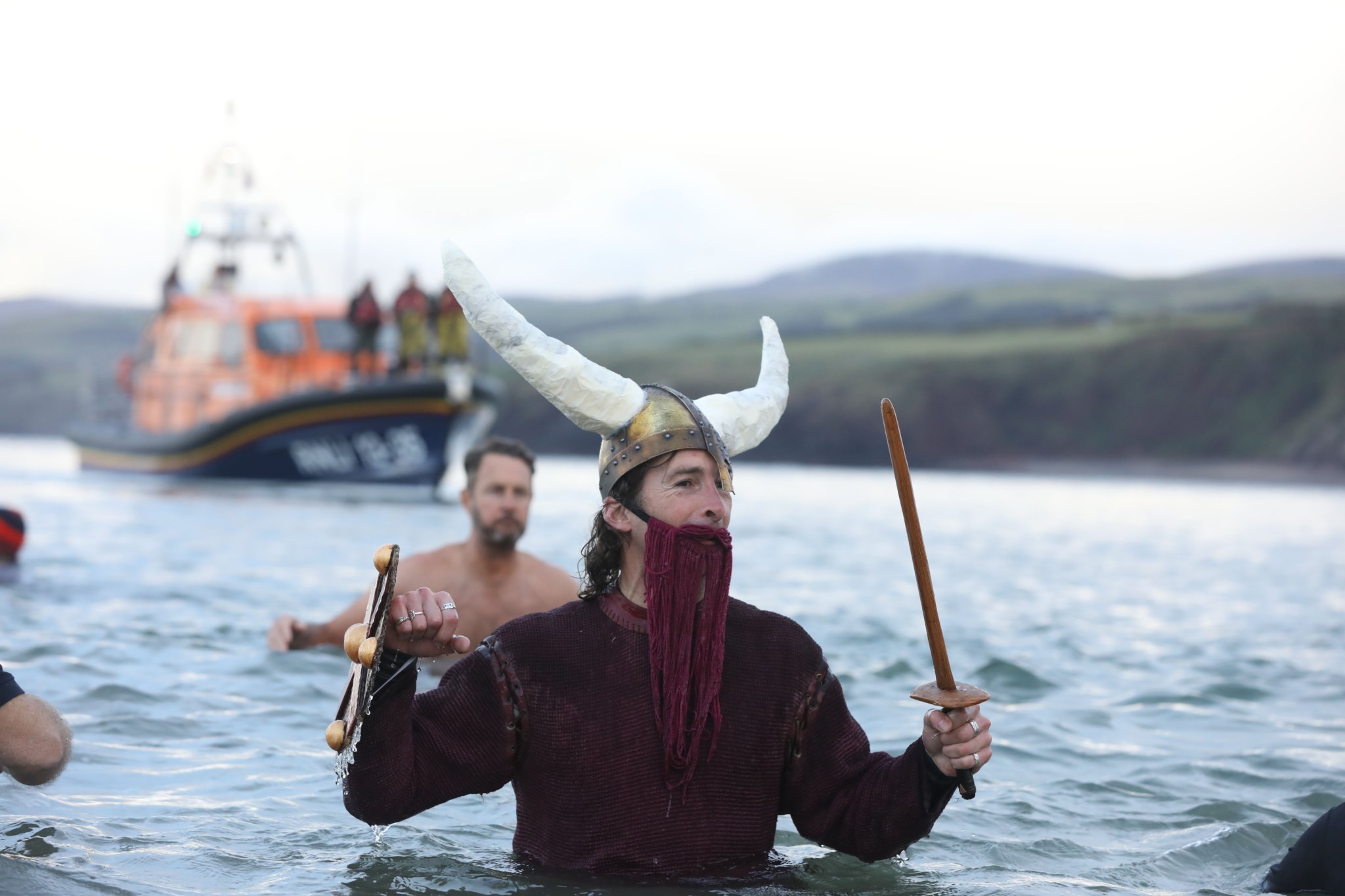 Peel, New Year Dip. Photo by Callum Staley (CJS Photography)