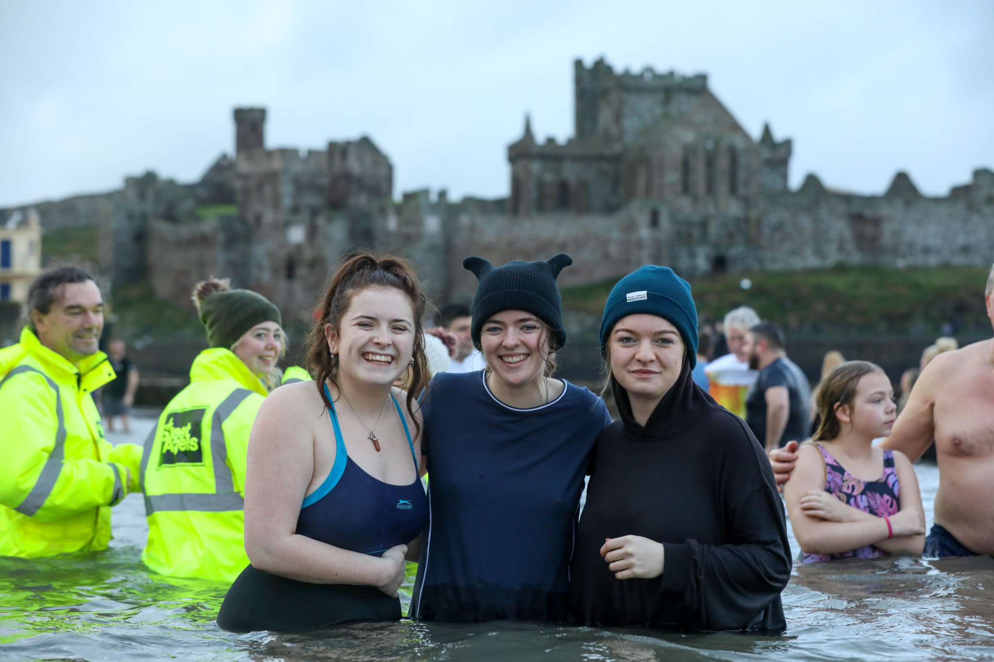 Peel, New Year Dip. Photo by Callum Staley (CJS Photography)