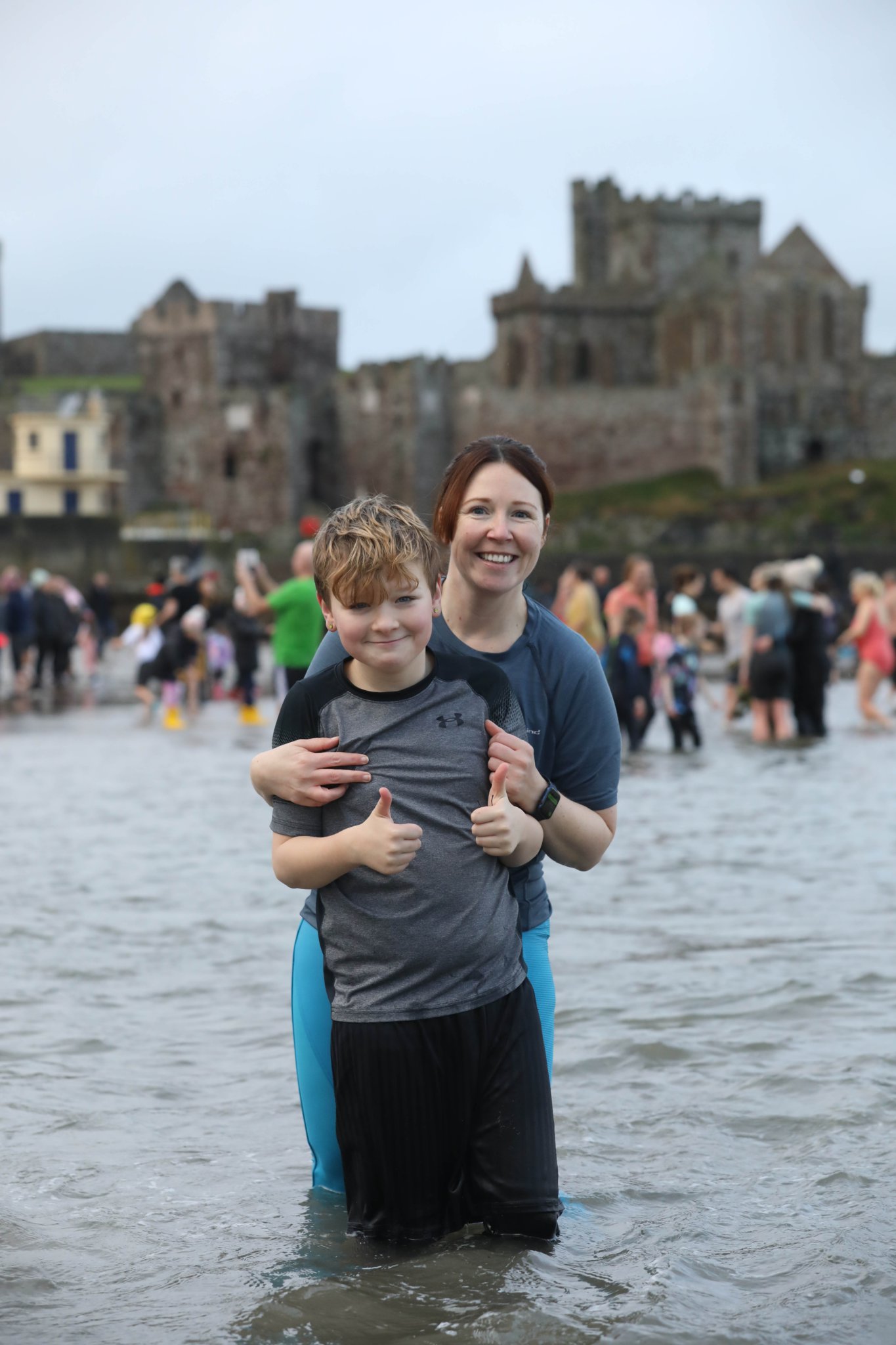 Peel, New Year Dip. Photo by Callum Staley (CJS Photography)