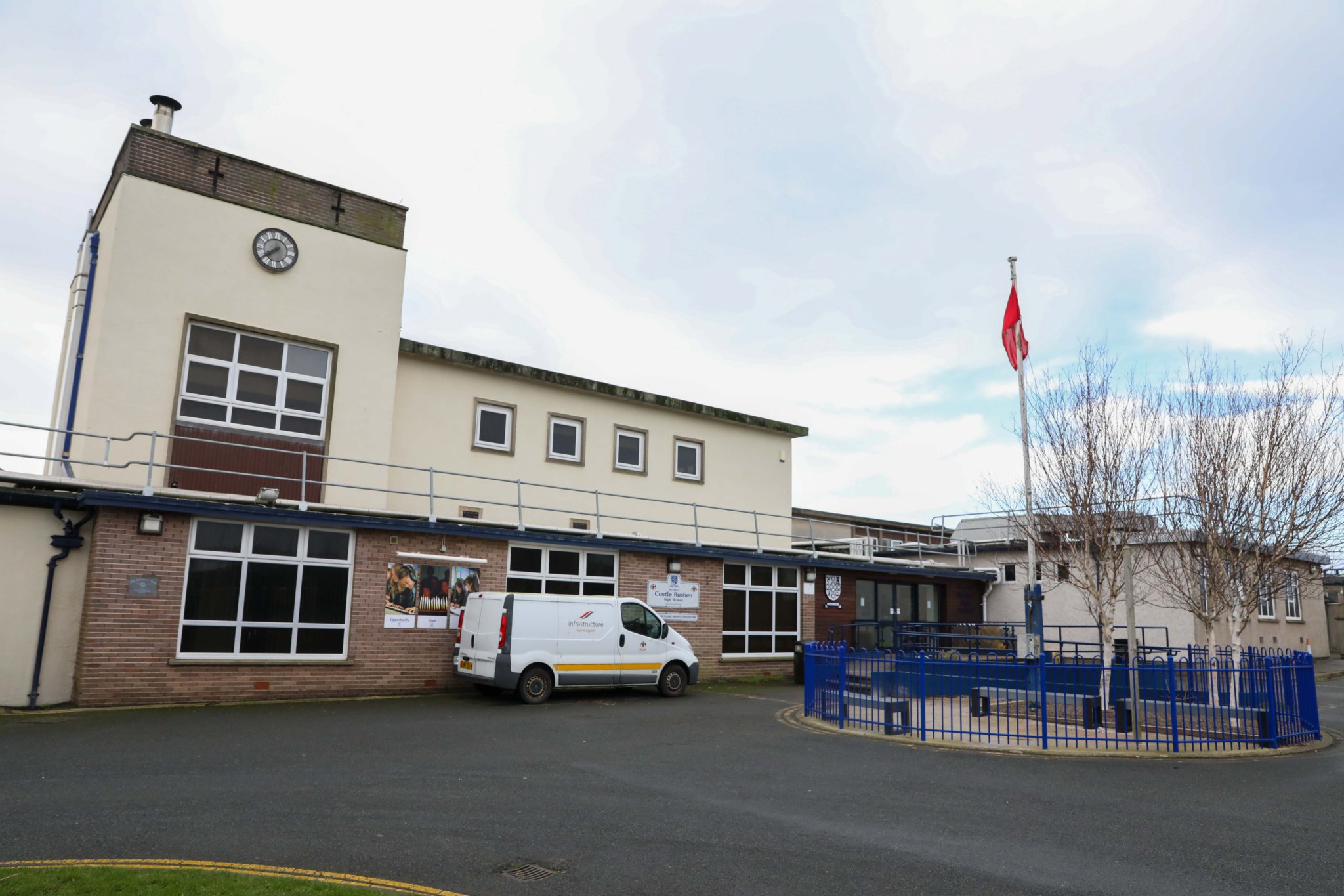 Castle Rushen High School is due to be replaced