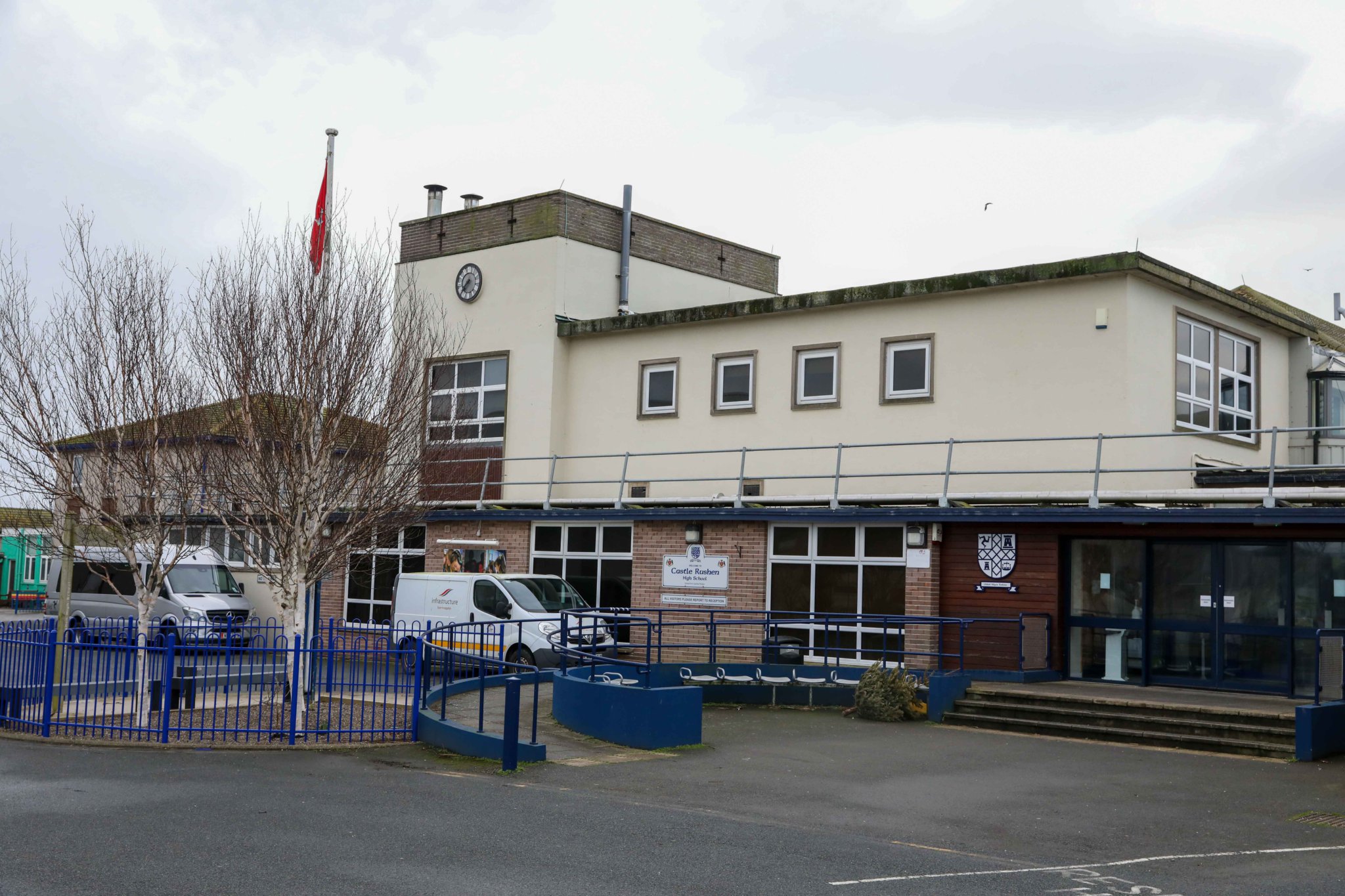 Castle Rushen High School. Photography by Callum Staley