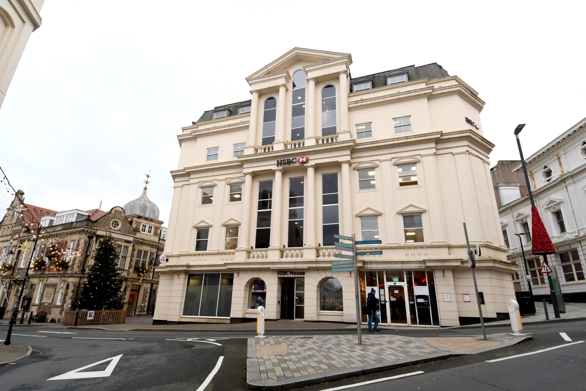 HSBC House on Ridgeway Street, Douglas -