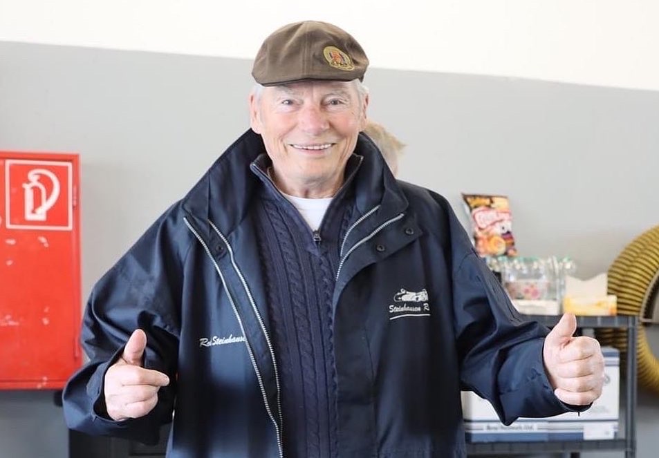 Rolf Steinhausen today as manager of the Steinhausen Racing Team