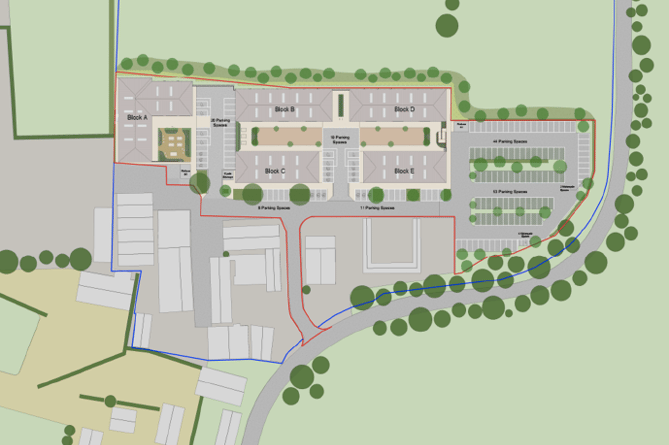 ...compared to Purple Beaver Holdings Ltd's new plans for Oakhanger Business Park, to be determined by East Hampshire District Council next week
