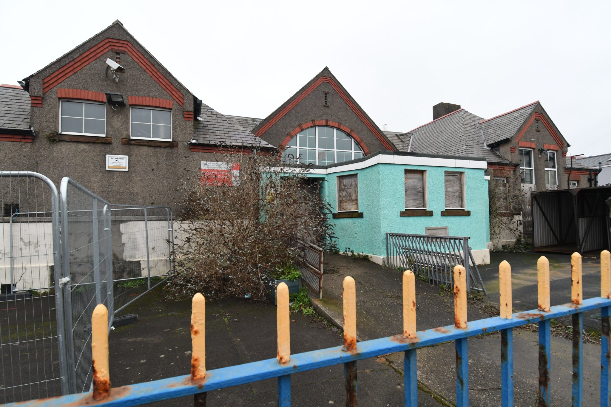 The site of the former Ballacloan school on Demesne Road, Douglas -