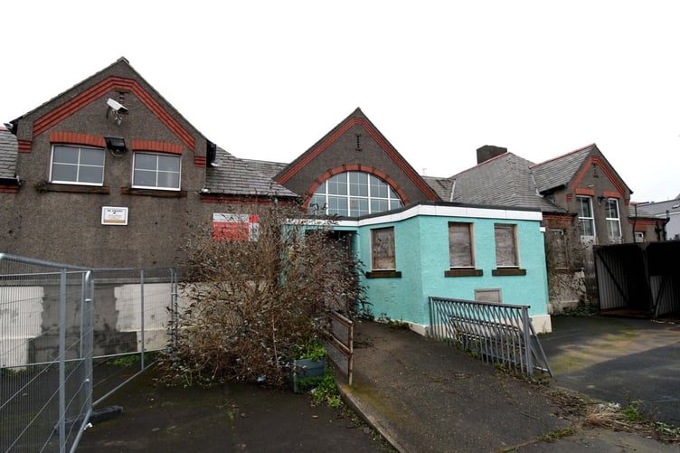 The site of the former Ballacloan school on Demesne Road, Douglas -