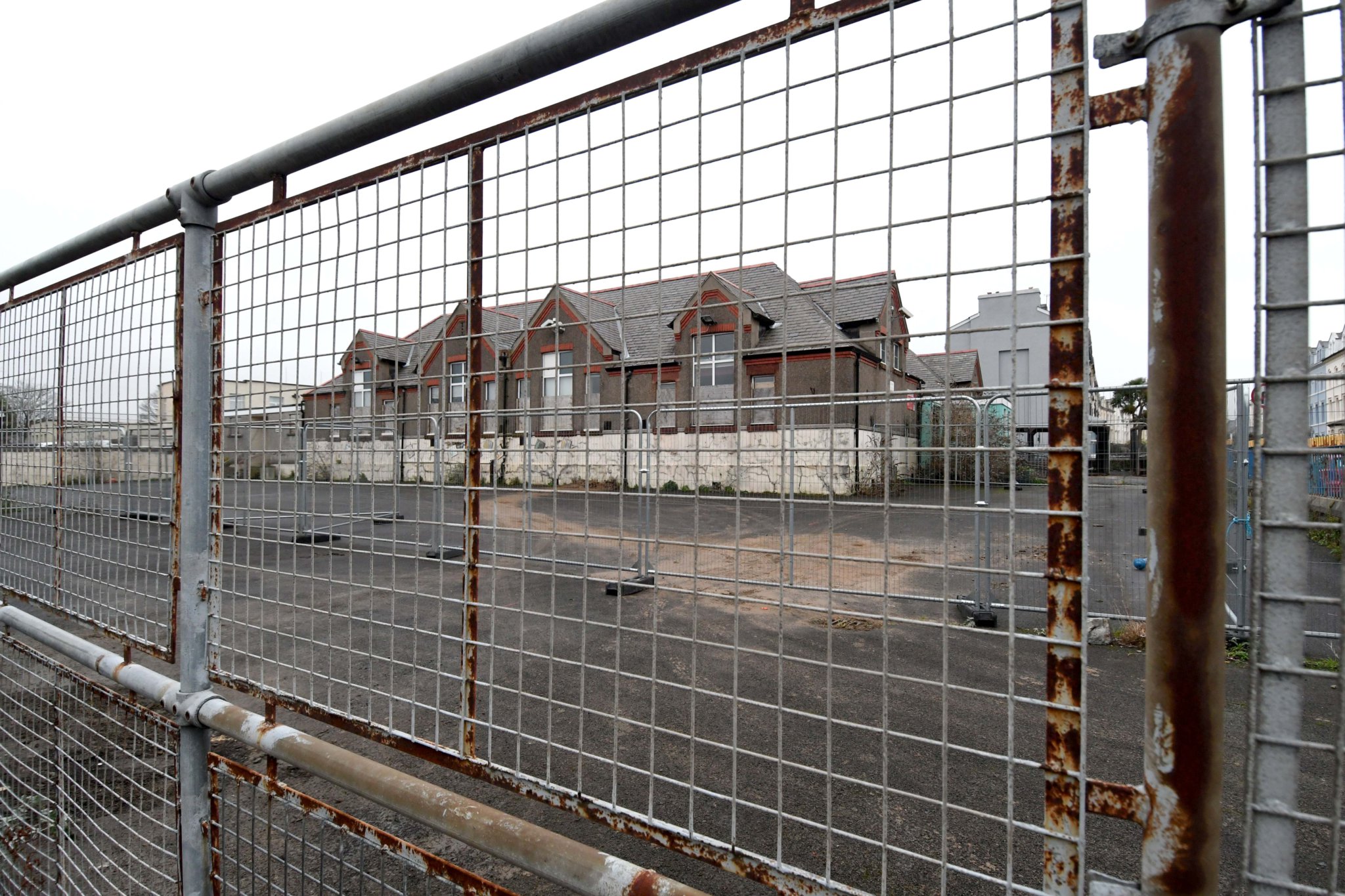 The site of the former Ballacloan school on Demesne Road, Douglas -