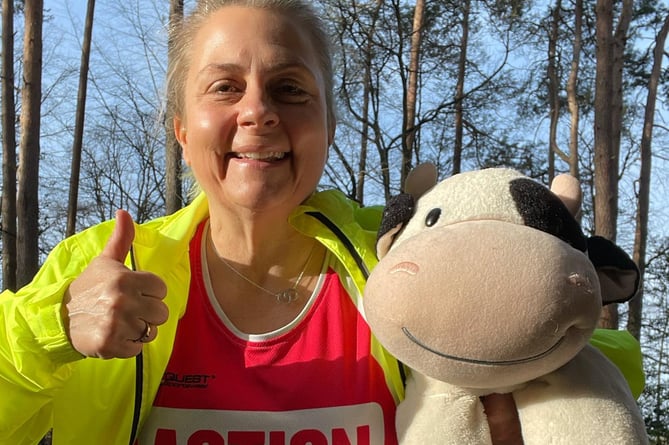 Haslemere's Kate Rennison will run the London Marathon in April in aid of charity Action over A-T