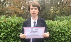 Royal School pupil earns maths merit certificate