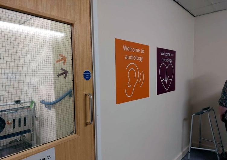 New hospital signage