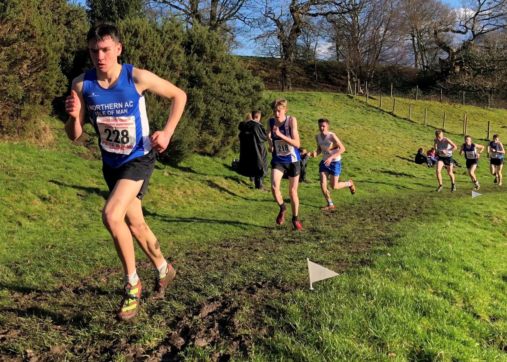 Cross-country action