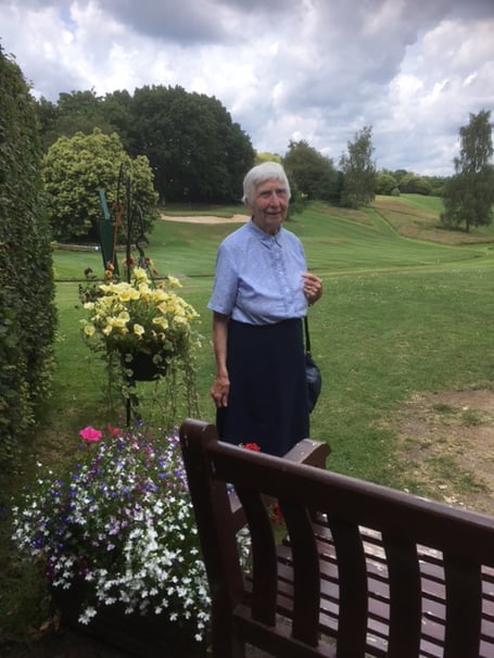 Fairlee Carter lived almost her whole life in Haslemere