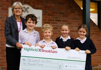 Highfield and Brookham Schools raise Liphook food bank funds