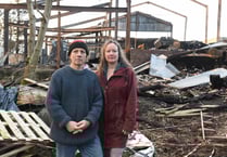 Barn blaze: family pay tribute to firefighters