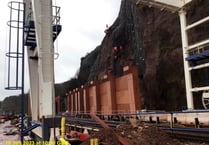 Bad weather hampering Network Rail works