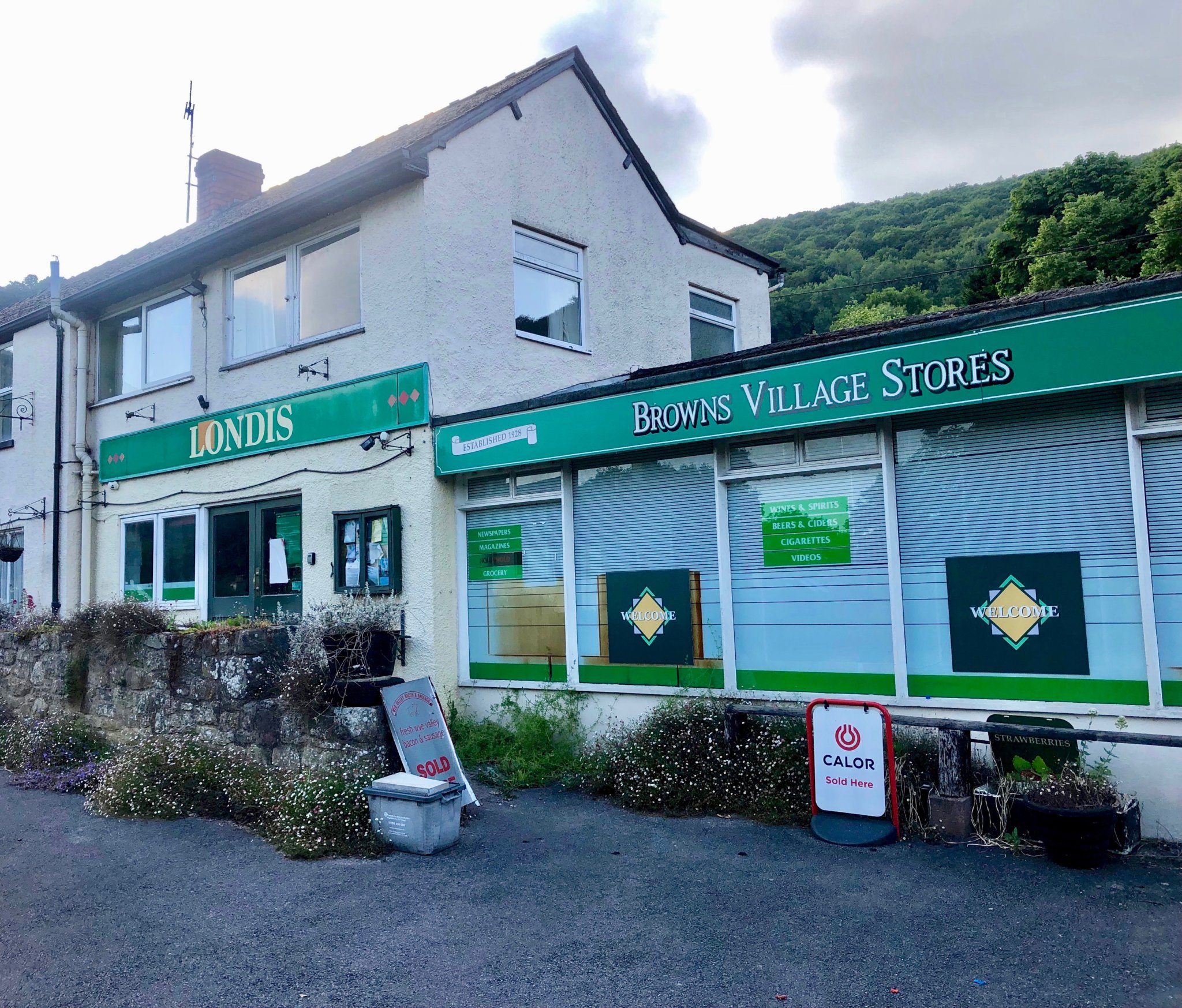 Browns village stores has been a feature in Llandogo for nearly a century.