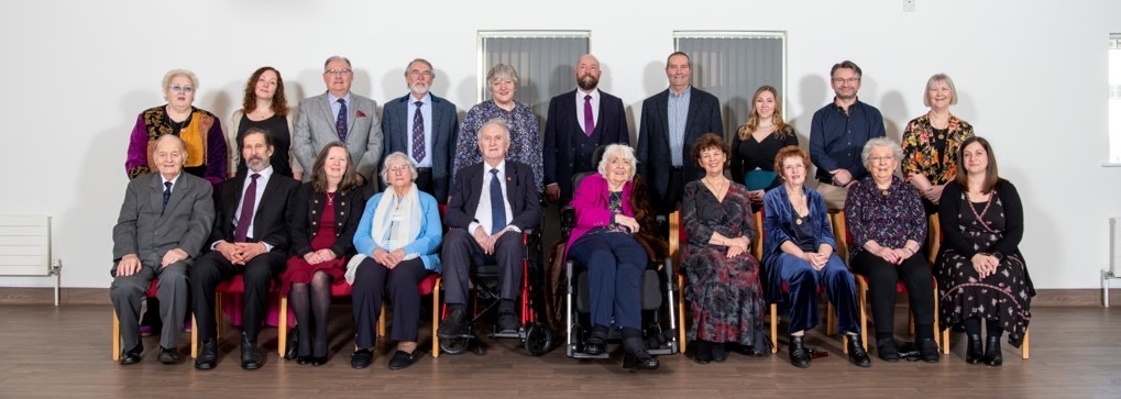 The 20 Cleveland Medallists who attended an event to celebrate the 100th anniversary of the accolade