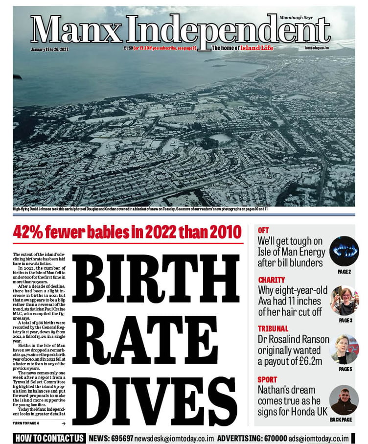 Manx Independent, January 19, 2023