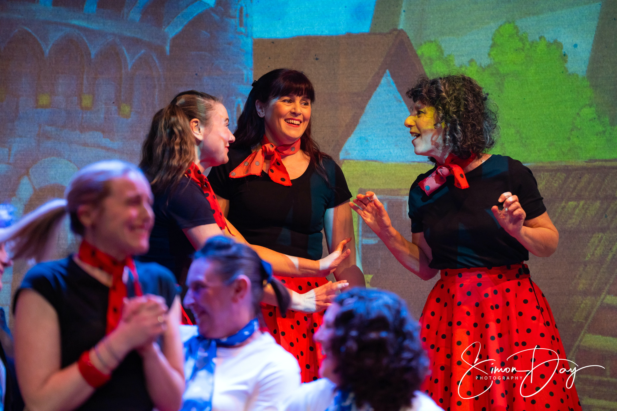 The cast of Newton Abbot and District Musical Comedy Society’s pantomime Sleeping Beauty.