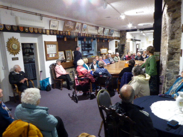 Tenby Friendship Club's visit to the Mayor's Parlour in Tenby