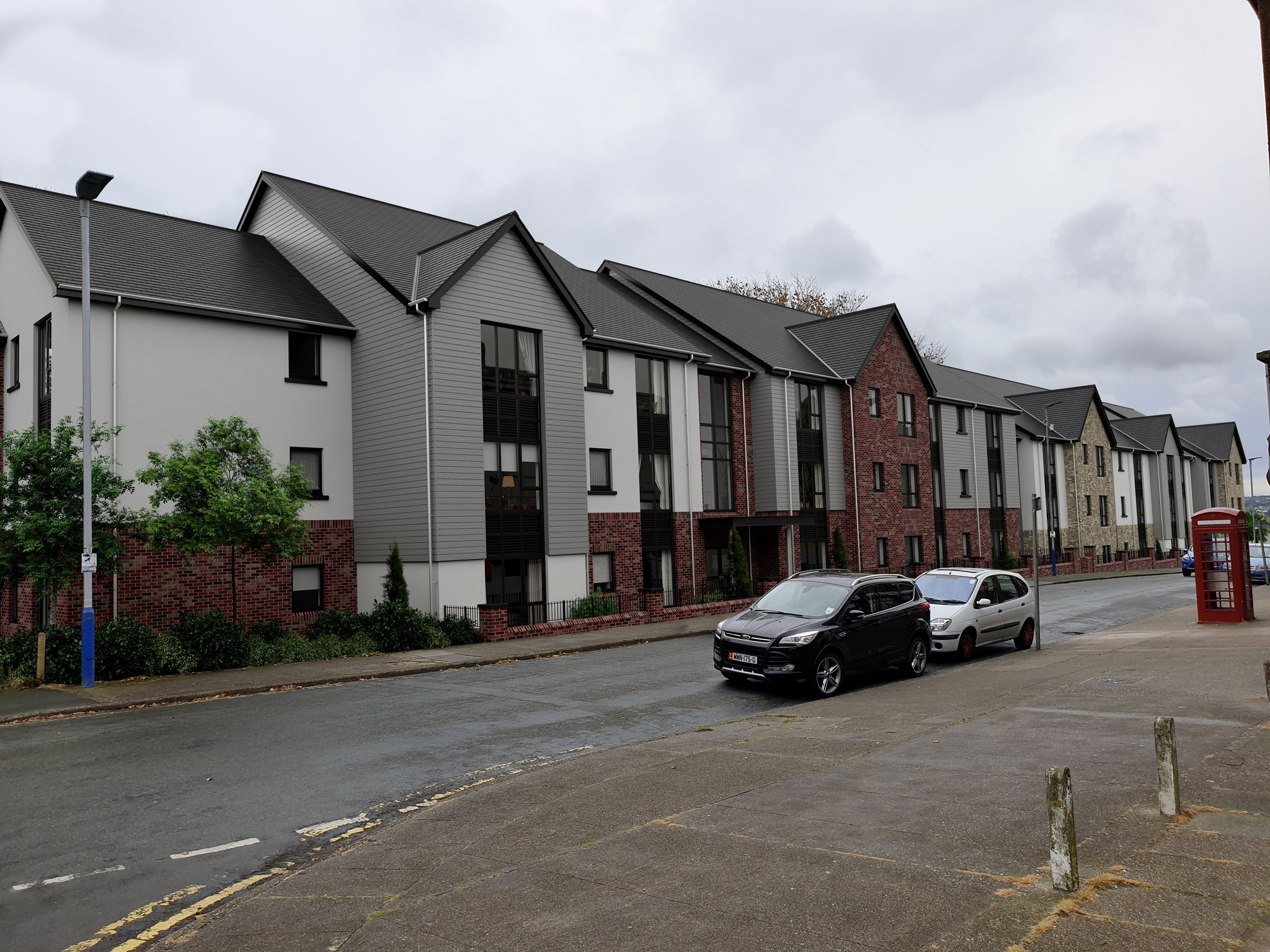 An artist's impression of the flats development in Willaston