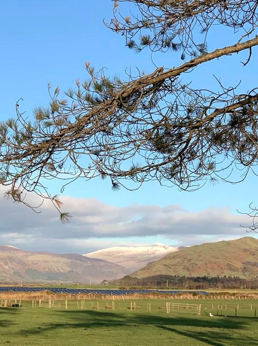 A beautiful winter's day in Tywyn, captured by Linda McFall