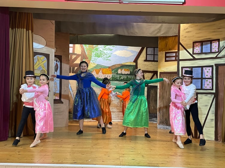 During one of the dances.