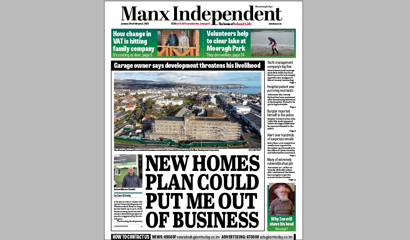 Manx Independent, January 26, 2023