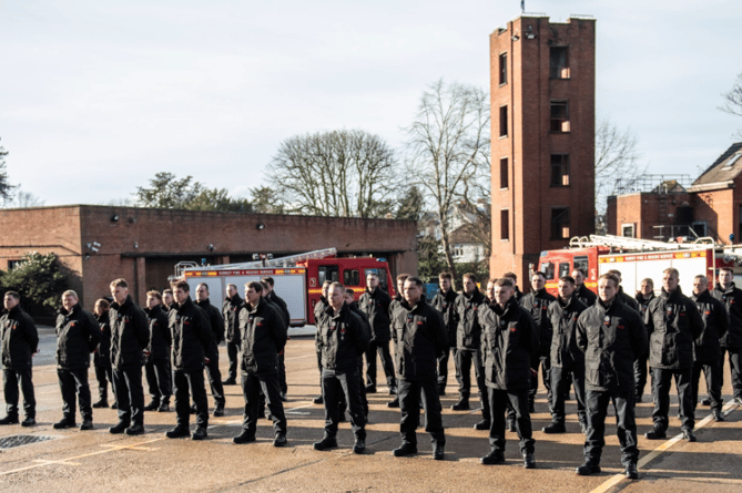 Surrey Fire and Rescue Service welcomed 37 new firefighters to the service this month