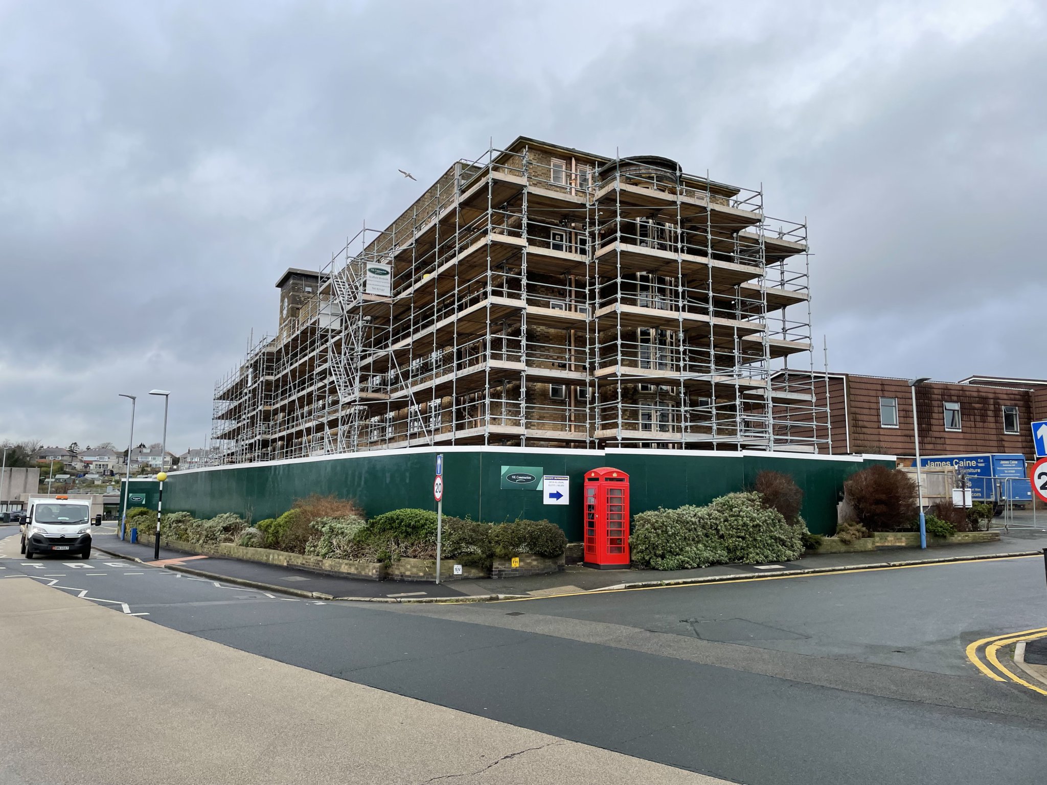Westmoreland Road development of old nurses' homes by MDC