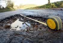 You can expect more potholes in the coming weeks