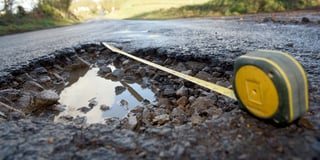 You can expect more potholes in the coming weeks