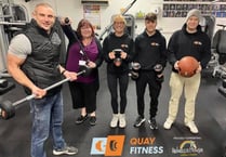 Gym group gets fit for local charity Rebecca House
