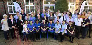 Historic staff photo recreated to mark centenary of Haslemere Hospital