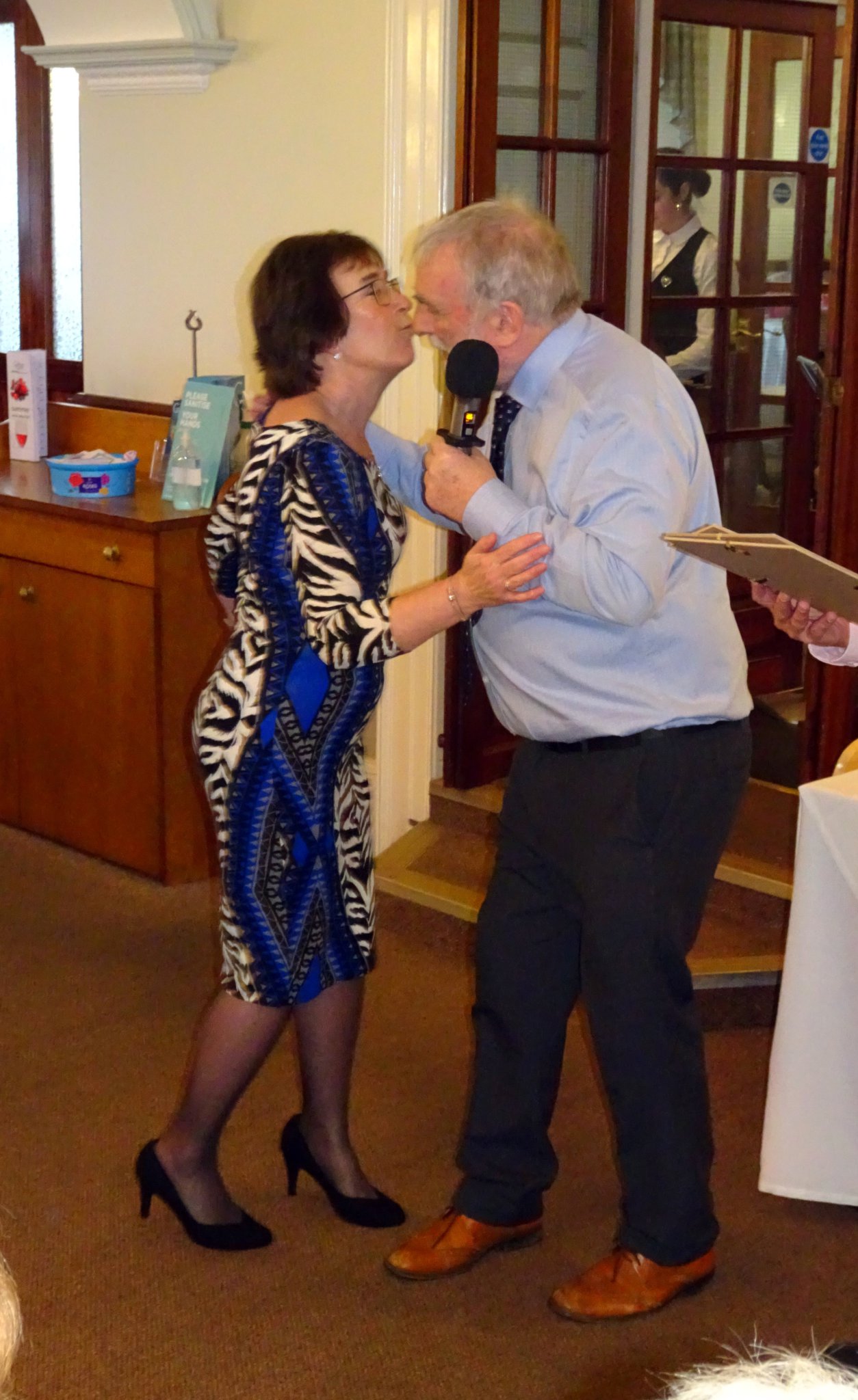 Accompanist Jill Williams receives a 20Yr Service Award