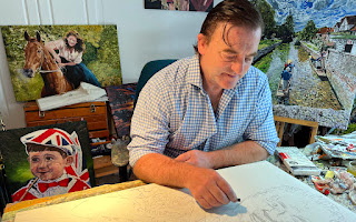 Francis Salvesen is a self-taught artist whose passion for painting started as a schoolboy