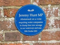 Letter: Jeremy Hunt is a hypocrite on river sewage – Haslemere Labour