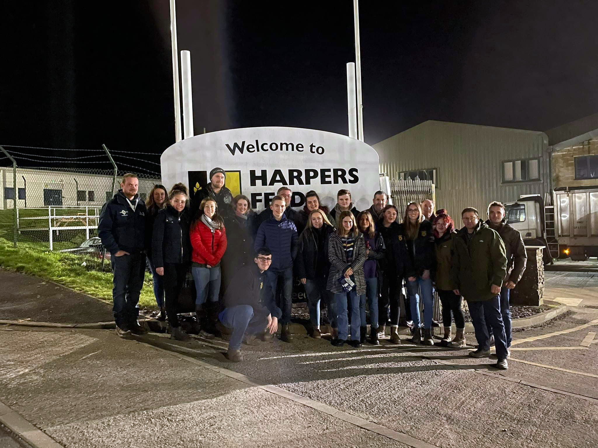 Members at Tregondale Farm, Menheniot