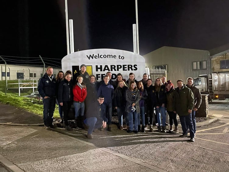 Members at Tregondale Farm, Menheniot