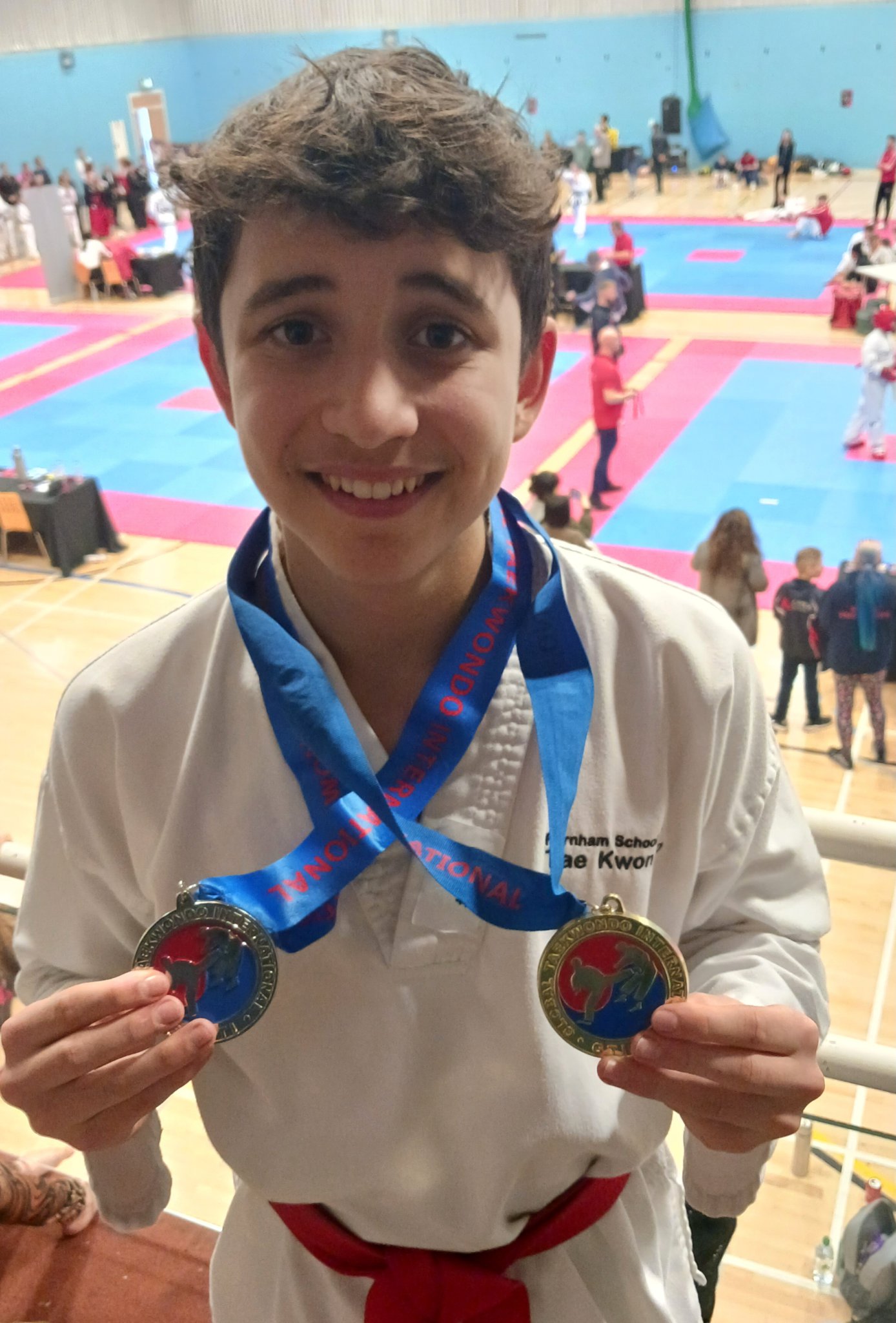 Dylan Walker won gold and silver medals