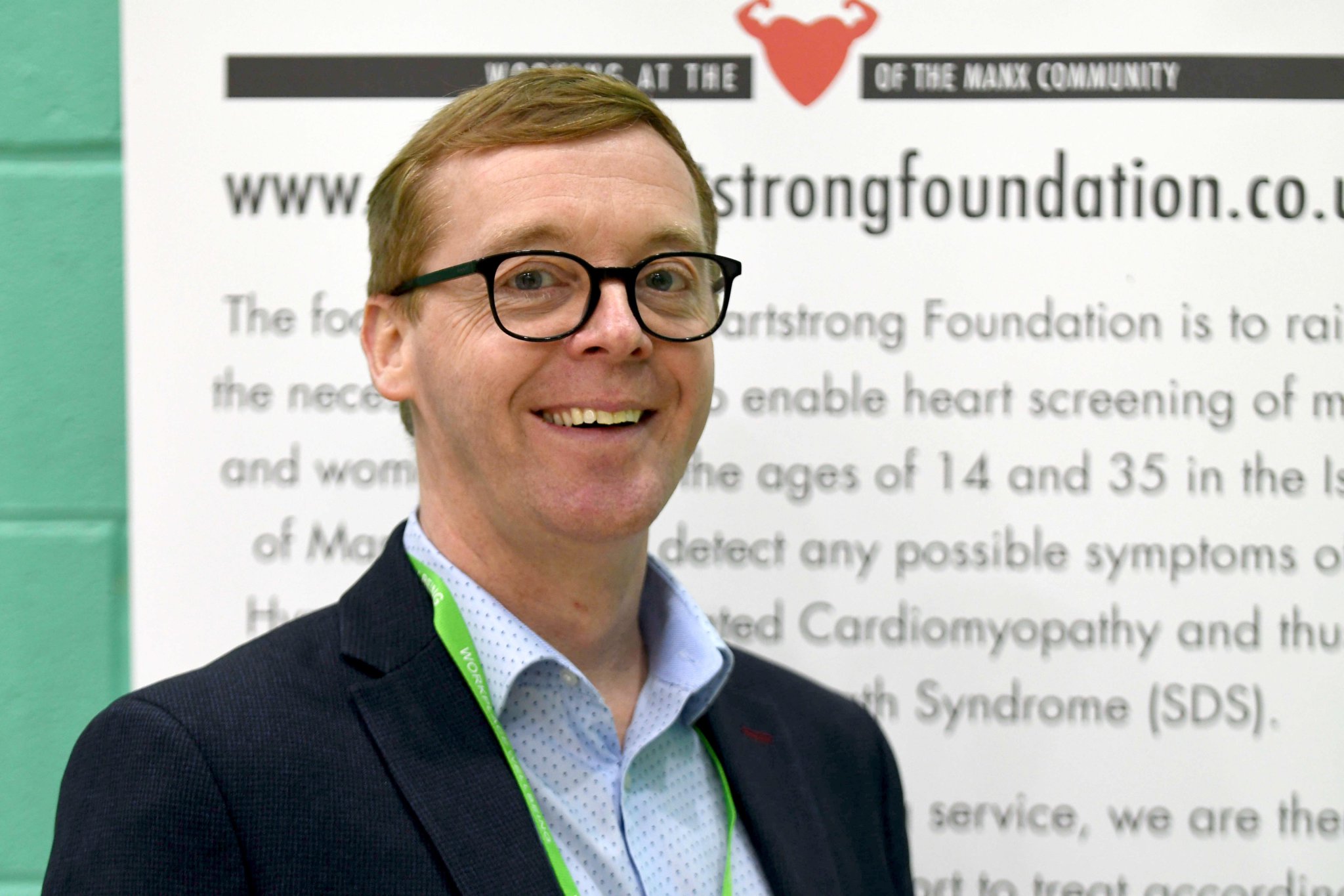 The ‘FabYouary’ exhibition at the NSC - Craig’s Heartstrong Foundation, pictured is Paul Healey