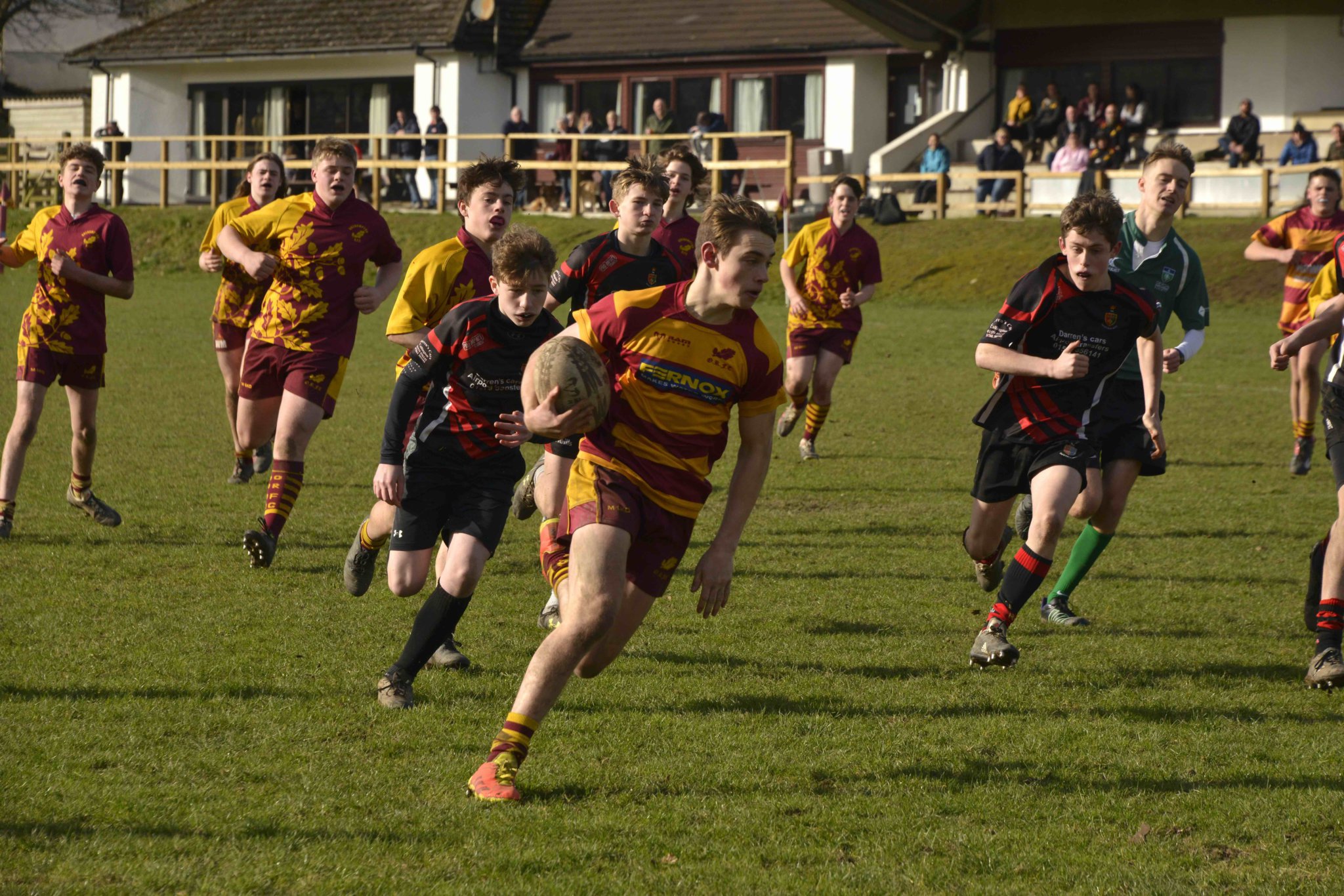 IN PICTURES: Action from the round robin-style matches between Okehampton Under-15s, Tavistock Under-15s and Bideford Under-15s. Pictures contributed.