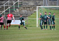 Football gallery:  Buckfastleigh Rangers versus Elburton Villa 2nds