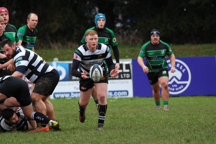Harry Brown on the charge. Pictures: Roger Pike.