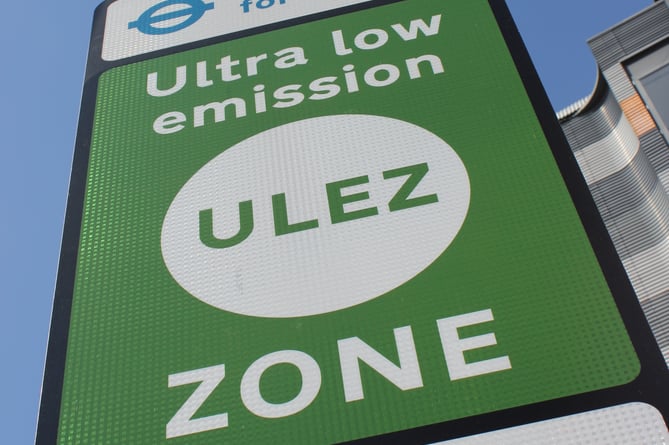 ULEZ sign