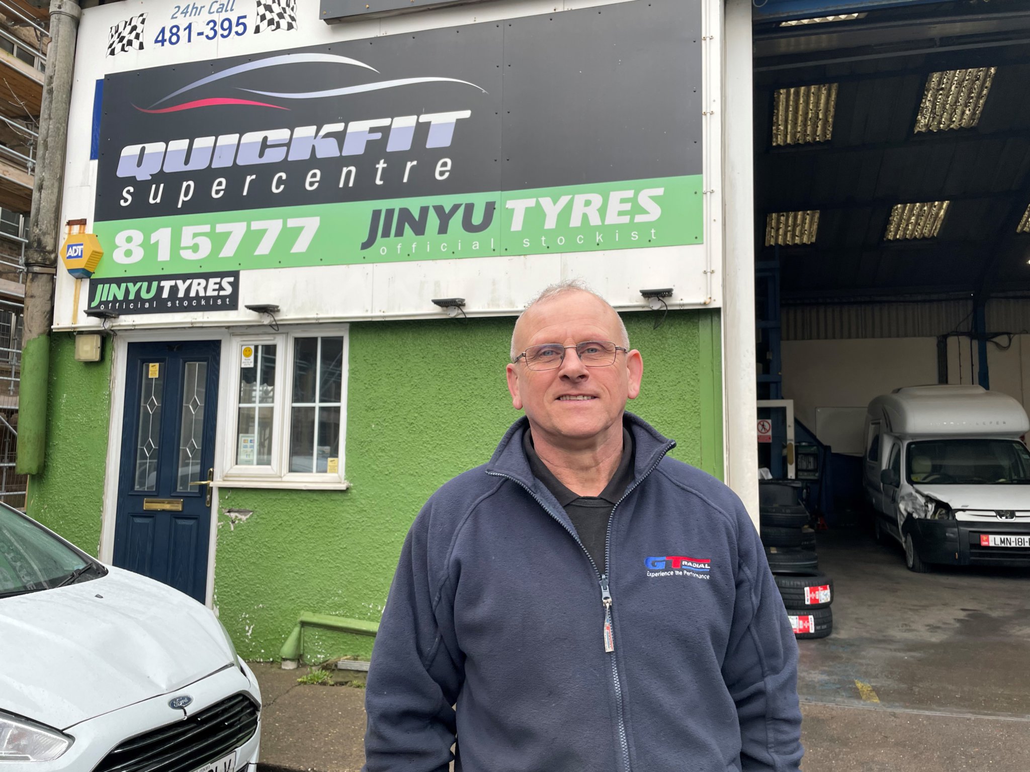 Andrew Malone, owner of the Nags Head and Quickfit garage