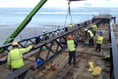 Pier restoration is right on track