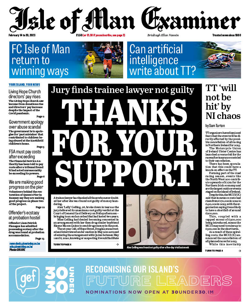 Isle of Man Examiner, February 14, 2023