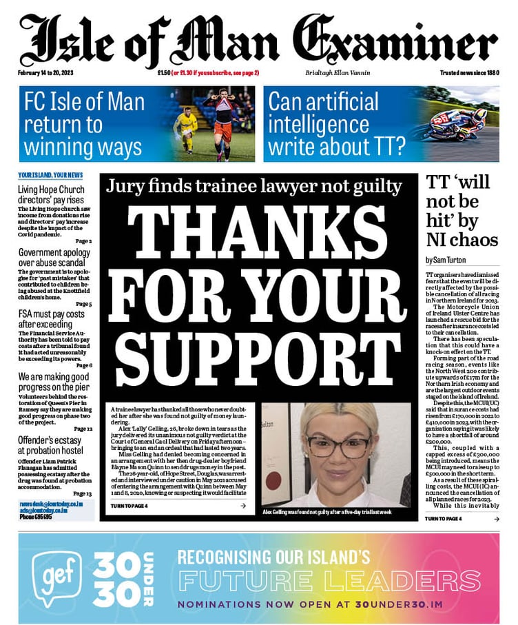 Isle of Man Examiner, February 14, 2023
